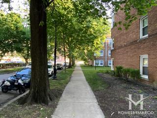 Austin Elmwood Courtyard subdivision in Evanston, IL