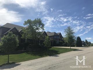 Deer Haven subdivision in Orland Park, IL