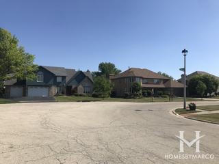 Photos of Golden Oak Estates subdivision in Homer Glen, IL