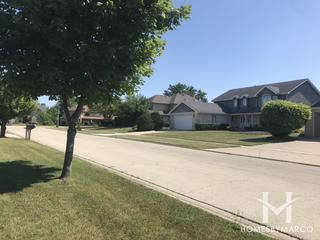Golden Oak Estates subdivision in Homer Glen, IL