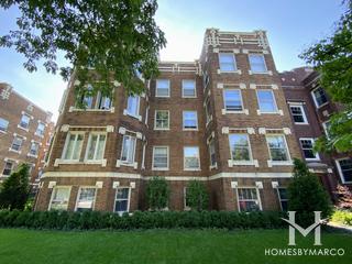 606 Michigan building in Evanston, IL