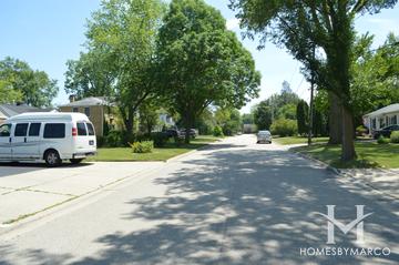 Ridgeview subdivision in Highland Park, IL