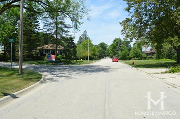 Ridgeview subdivision in Highland Park, IL