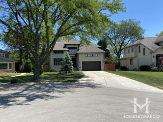 Greenwood Park subdivision in Glenview, IL