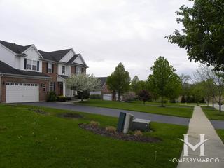 Enclave of Liberty Lakes subdivision in Wauconda, IL