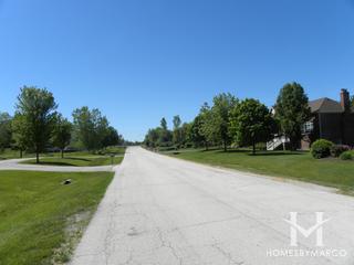 King Acres subdivision in Homer Glen, IL