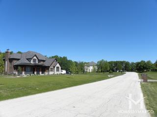 King Acres subdivision in Homer Glen, IL