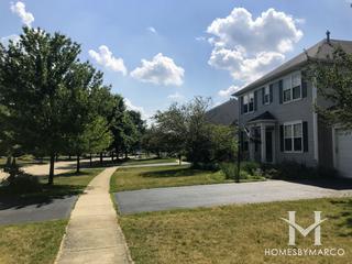 Waterside Farmington Estates subdivision in Oswego, IL