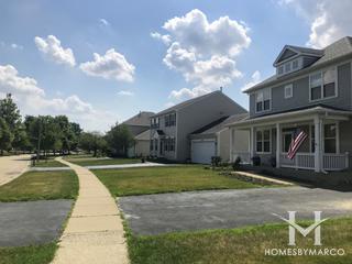 Waterside Farmington Estates subdivision in Oswego, IL