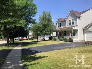 Waterside Farmington Estates subdivision in Oswego, IL