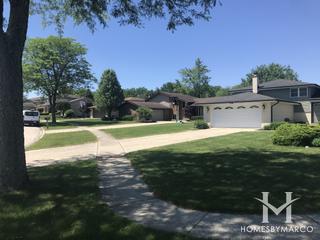 Somerset Hill subdivision in Homer Glen, IL