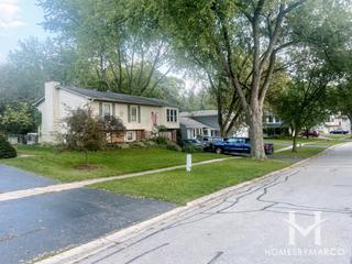 Woodridge Woods subdivision in Woodridge, IL