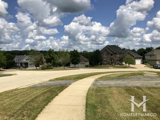 Reserve at Rivers Edge subdivision in Yorkville, IL