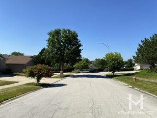 Steeple Hill subdivision in Hickory Hills, IL