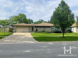 Dorian Gardens subdivision in Darien, IL