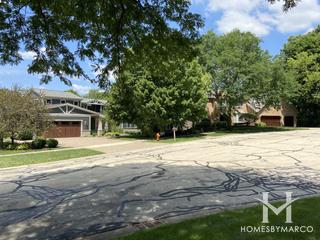 Timber Lee subdivision in Naperville, IL