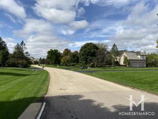 West Brookside Ridge subdivision in Lake Barrington, IL
