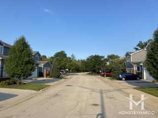 The Mews subdivision in Northbrook, IL