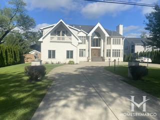 Pickwick Lane subdivision in Glenview, IL