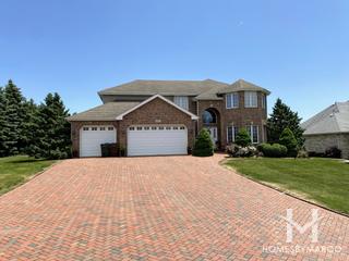 Moorfield Estates subdivision in Lemont, IL