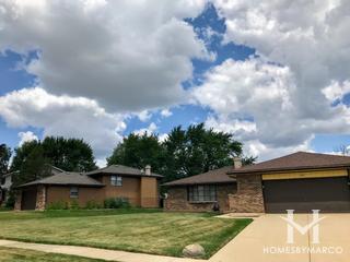 Lehnertz Ave Estates subdivision in Aurora, IL