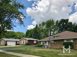 Lehnertz Ave Estates subdivision in Aurora, IL