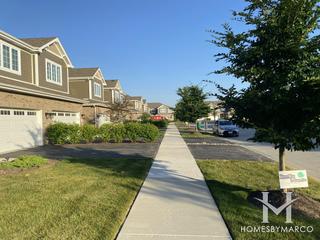 Seven Oaks subdivision in Lemont, IL