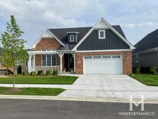 Lakeside Pointe subdivision in Burr Ridge, IL