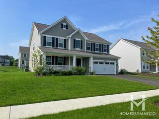 Avery Ridge subdivision in Lake Zurich, IL