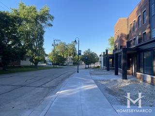 Mycroft Row building in Clarendon Hills, IL