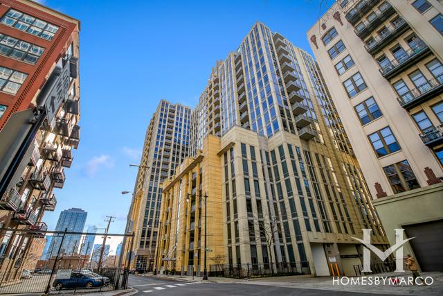 Two River Place building in the River North neighborhood of Chicago, IL