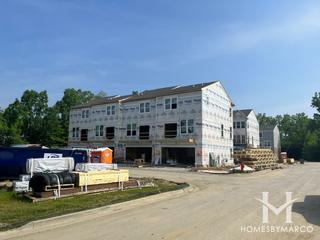 Canterbury Townes subdivision in Lake Zurich, IL