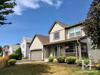 Hampton Chase subdivision in Aurora, IL