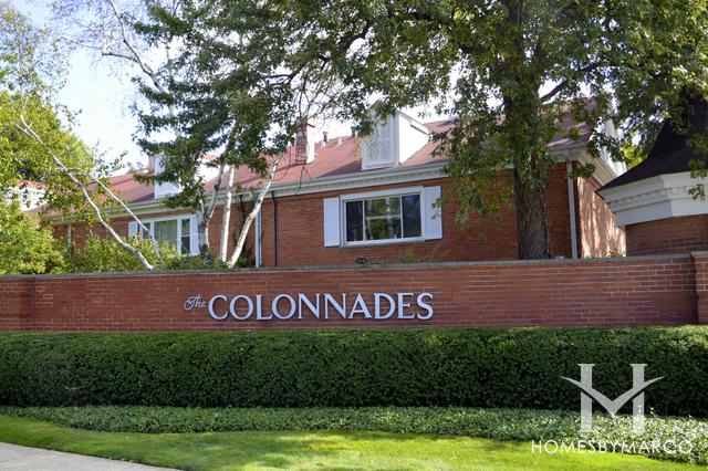 Colonnades subdivision in Northbrook, IL