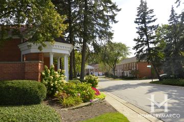 Colonnades subdivision in Northbrook, IL
