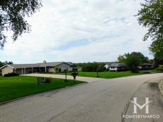 Thunderbird Estates subdivision in Barrington, IL