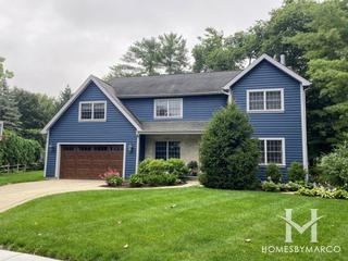 Sycamore Lane subdivision in Northbrook, IL