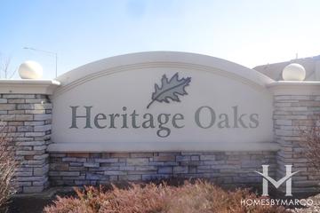 Heritage Oaks subdivision in Plainfield, IL