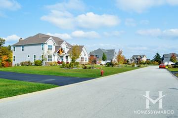 Sanctuary Club subdivision in Kildeer, IL