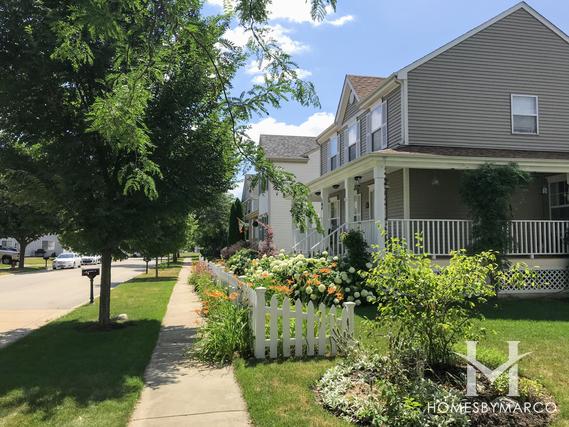 Oswego Village Square subdivision in Oswego, IL