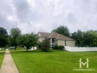 Riviera Estates subdivision in Plainfield, IL