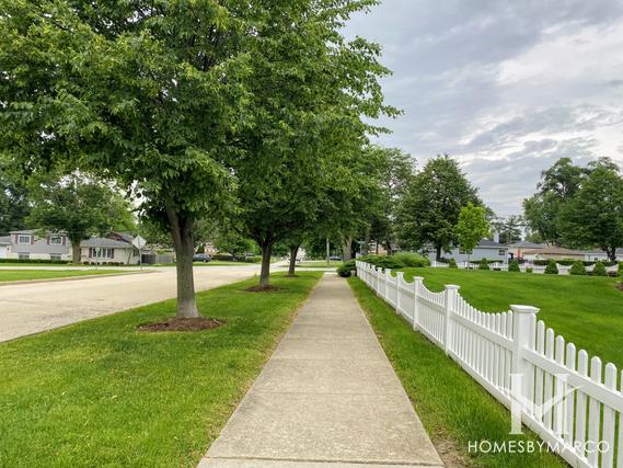 Grant Street Townhomes subdivision in Westmont, IL