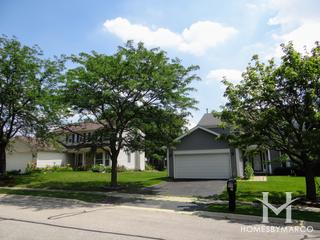 Brookstone subdivision in Carol Stream, IL
