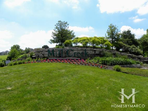 Photos of Mill Creek Oakmont subdivision in Geneva, IL