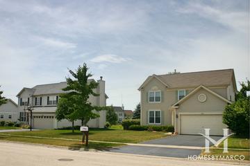 Walk up at the Park subdivision in Crystal Lake, IL