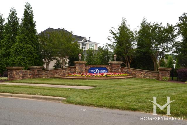 River Run subdivision in Davidson, NC