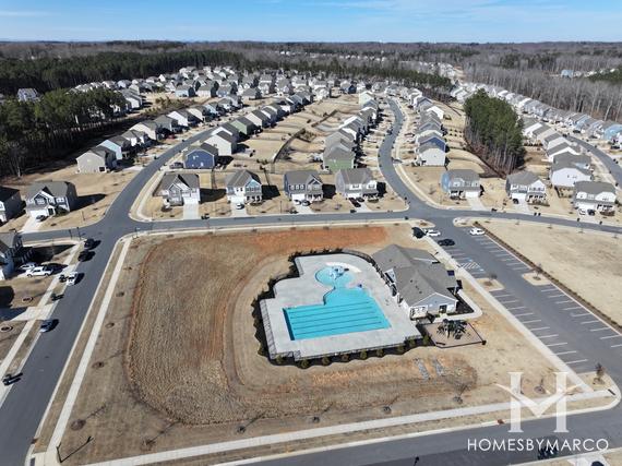 Falls Cove at Lake Norman subdivision in Troutman, NC