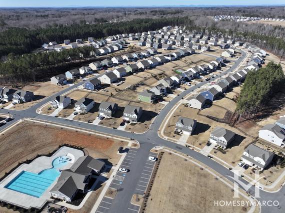 Falls Cove at Lake Norman subdivision in Troutman, NC