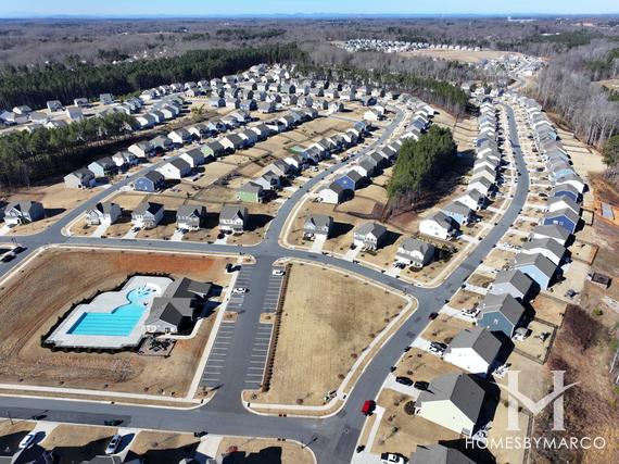Falls Cove at Lake Norman subdivision in Troutman, NC