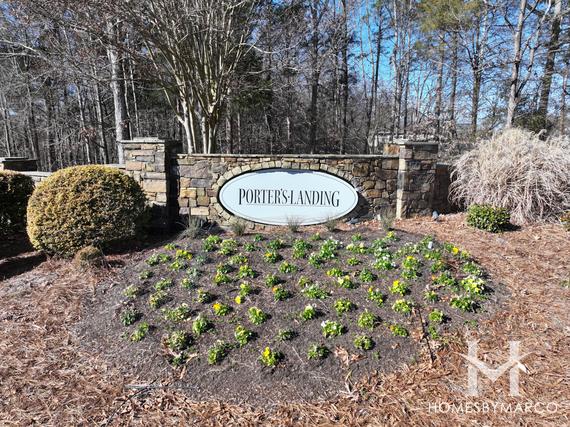 Photos of Porters Landing subdivision in Concord, NC